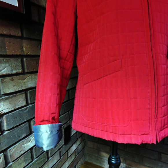 White Stag Jackets & Coats White Stag Red Quilted Jacket Size S